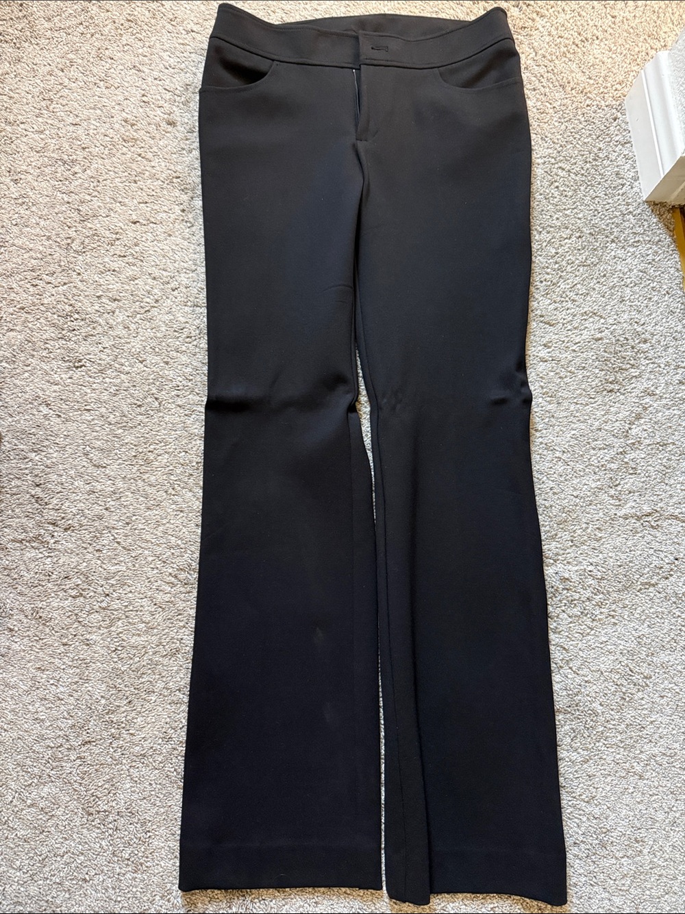 Anne Klein Black Boot Cut Pants